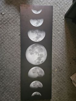 Moon canvas
