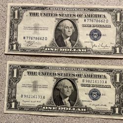 Billetes Sello Azul 😎