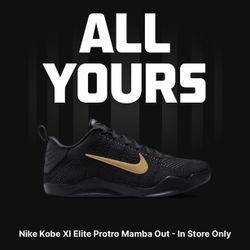 Kobe 11 Protro Fade To Black