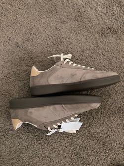 ZARA Suede Barefoot Sneakers – Sandy Brown⁠ * Color: Sandy brown / taupe * Price listed: $59.90
