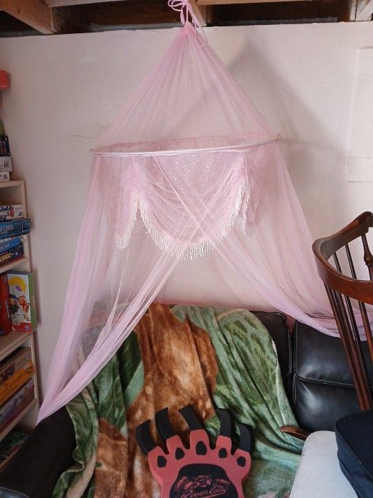 Pink Bed Canopy