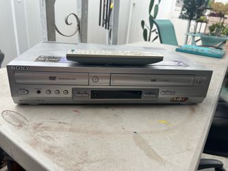 Sony VHS CD/DVD player combo