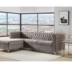Grey Sectional With Storage New Price Firm Check Description