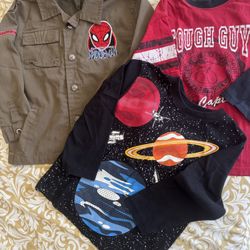 Jacket And Shirts For Boys Size 4