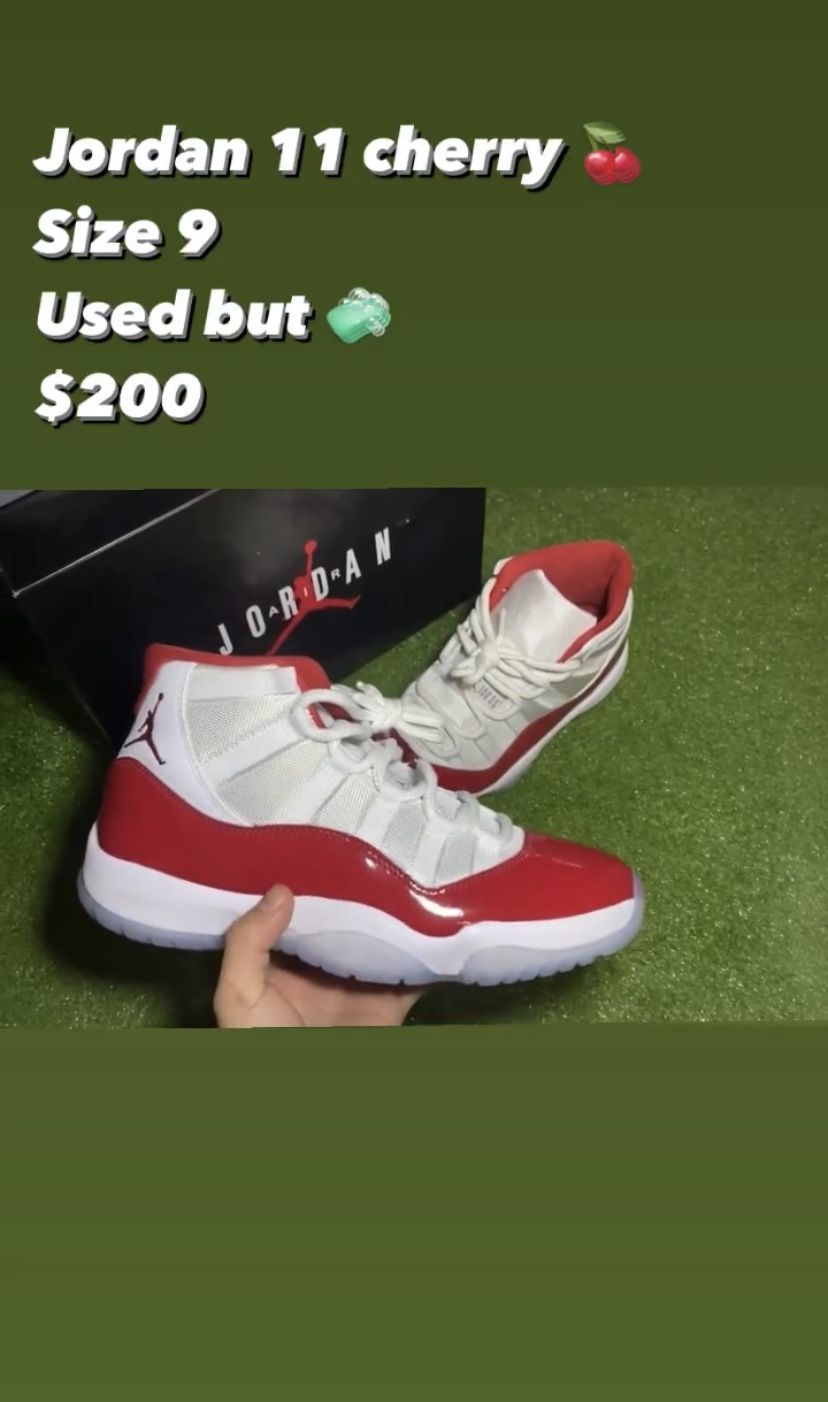 Jordan 11 Cherry🍒