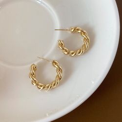 Gold Earrings 