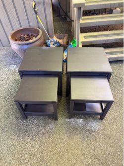 Nesting Tables IKEA HAVSTA Dark Brown
