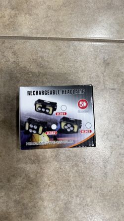 🔦 Rechargeable LED Headlamp – 5 Modes