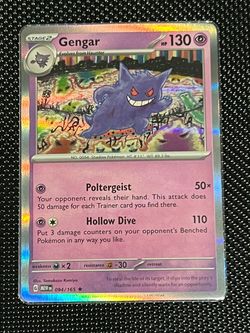 Pokémon 151 Gengar English mint condition