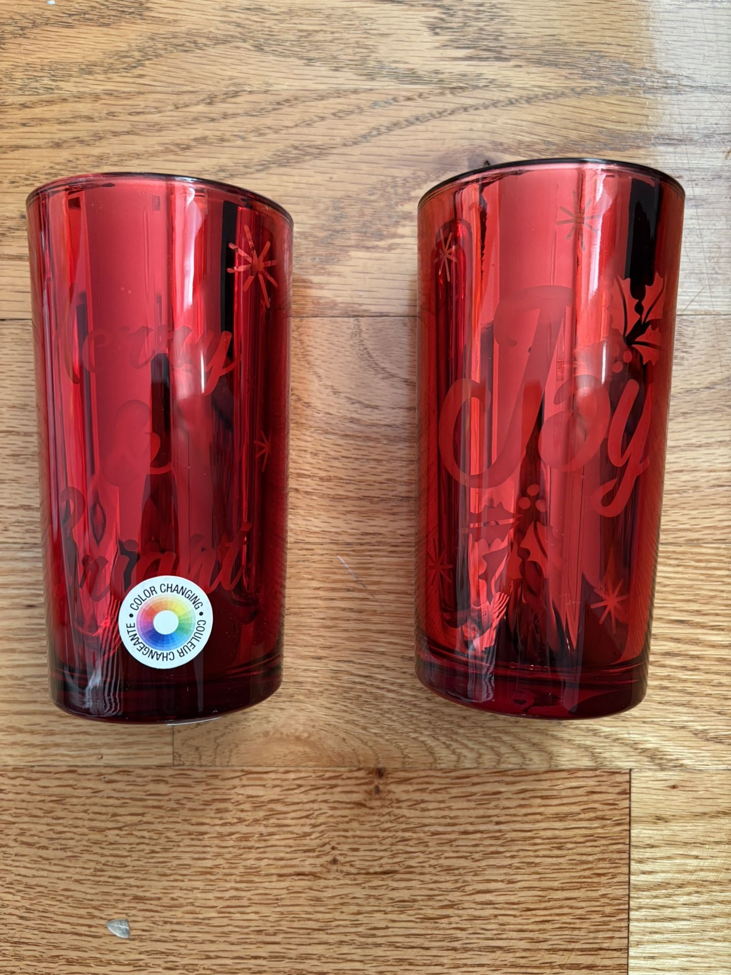 Holiday Color Changing Candles