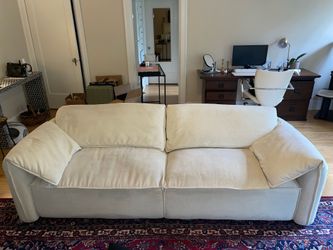 Beautiful cream/white sofa