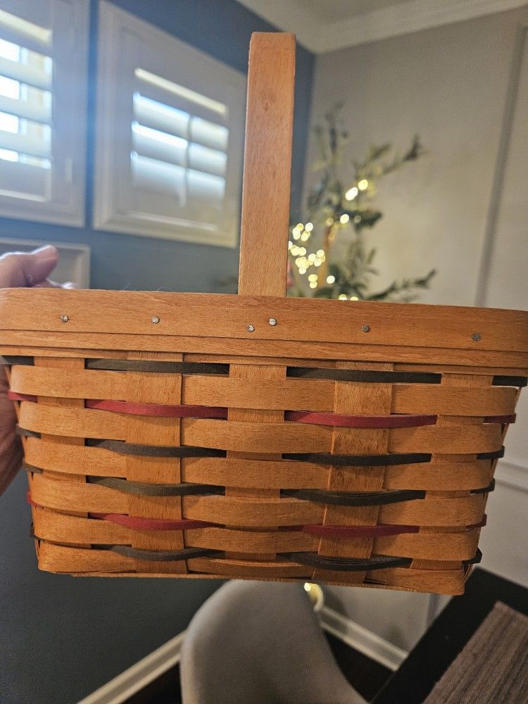 Longaberger Woven Colorful Basket