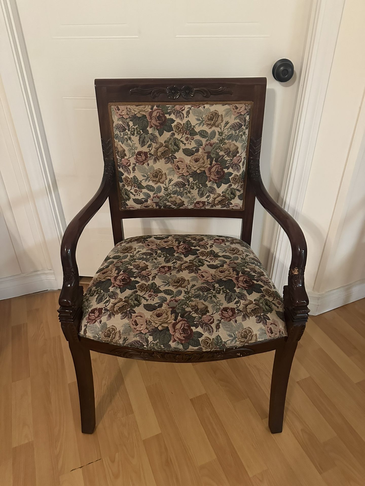 Antique Love Seat And Chair