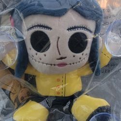 Coraline Plushie Vehicle Window Doll