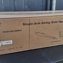 TOPENS XD851 Smart Single Swing Gate Opener with App Control
