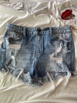 Jean Shorts🩵