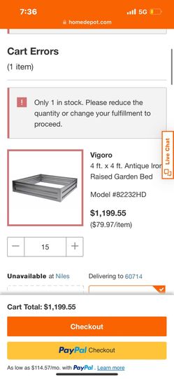 4x4 Raised Garden Bed