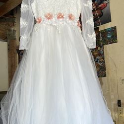 First Community Dress/primera Comunión Vestido 