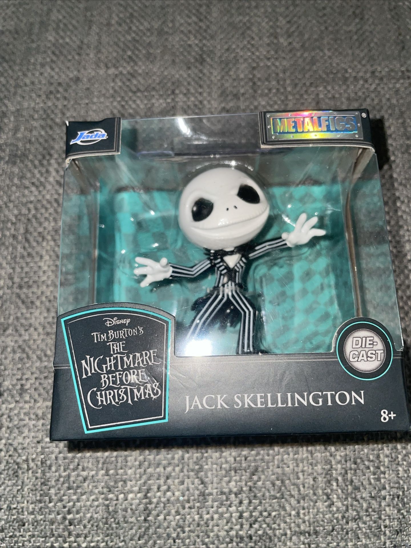 Tim Burton’s The Nightmare Before Christmas Jack Skellington Metalfigs NIB