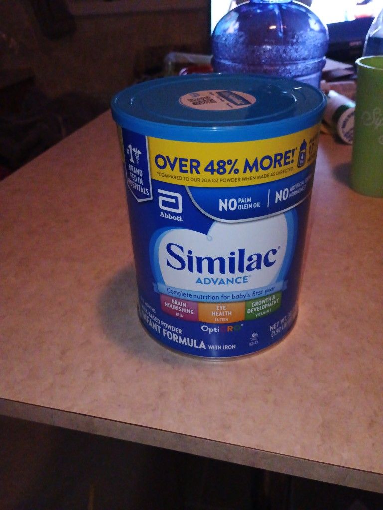 Baby Formula Similac Advance Blue 30.8oz