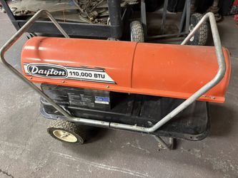 Dayton 110,000 BTU Forced Air Kerosene Portable Heater