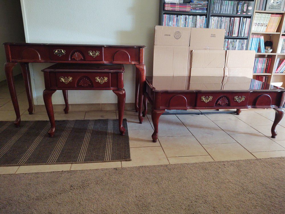 3 piece Living Room Tables