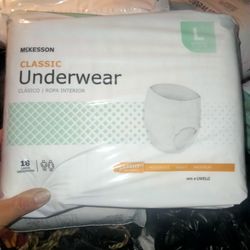 Adult pullups disposable underwear size large