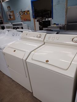 Maytag neptune top load washer and dryer set