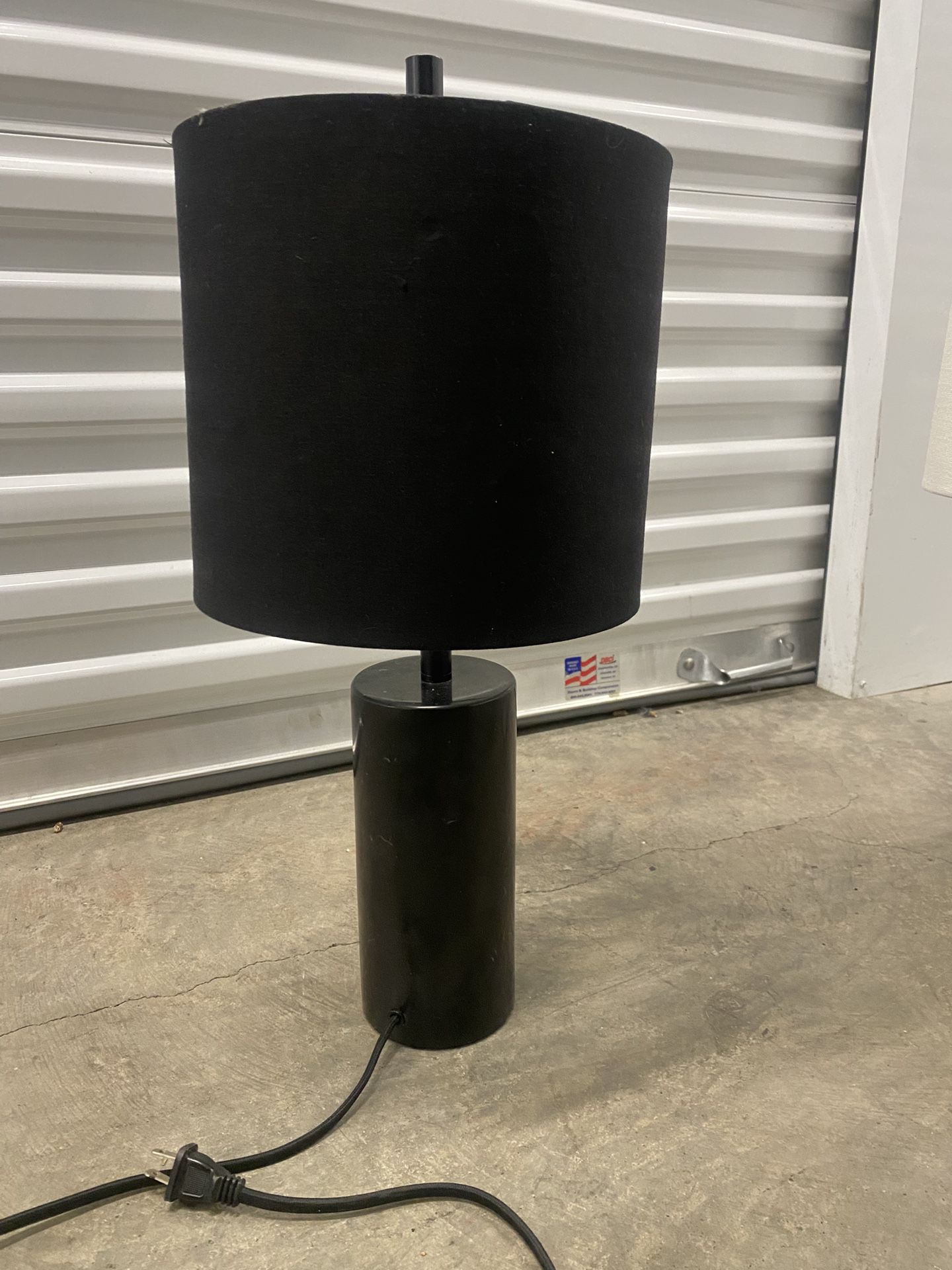 EQ3 Drum Table Lamp (Marble Base)