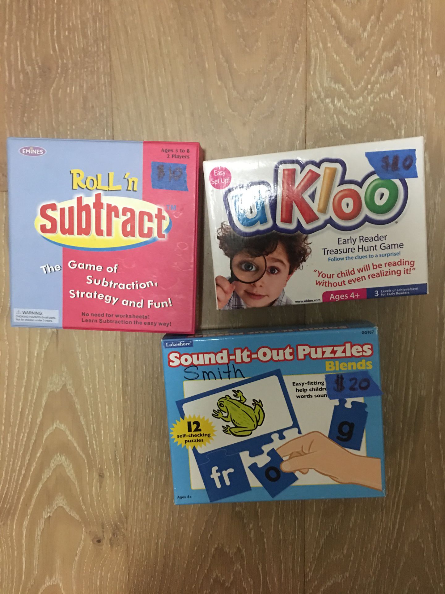 Educational games and puzzles