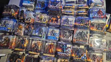 Lot of 76 halo collectibles nib