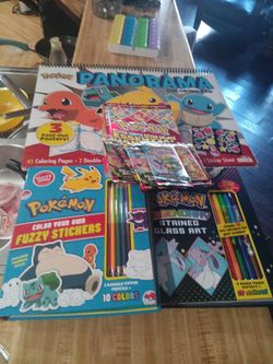 Pokemon Collection Sticker and Activity