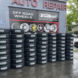 205-55-16 Tires 330$ Installed Balance 