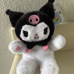 Sanrio Build-A-Bear Mini Beans Kuromi Plush   