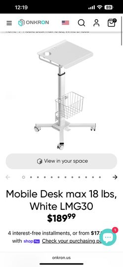 Mobile Desk / Laptop Stand 