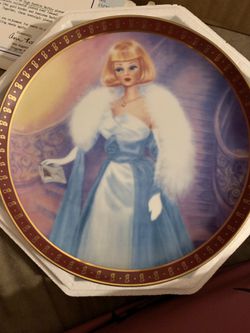 High Fashion Barbie collectible plate