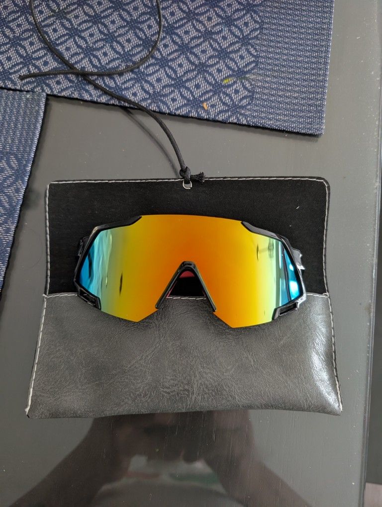 Cycling Sunglasses And Futuristic Fashion Glasses