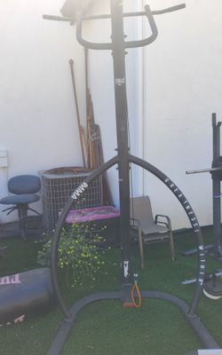 Punching Bag pull up bar gym