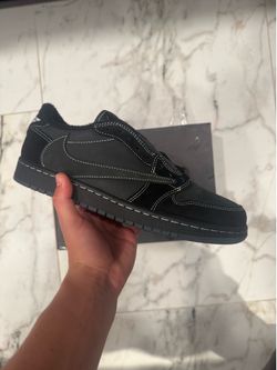 Air Jordan 1 Low Travis Scott Black Phantom