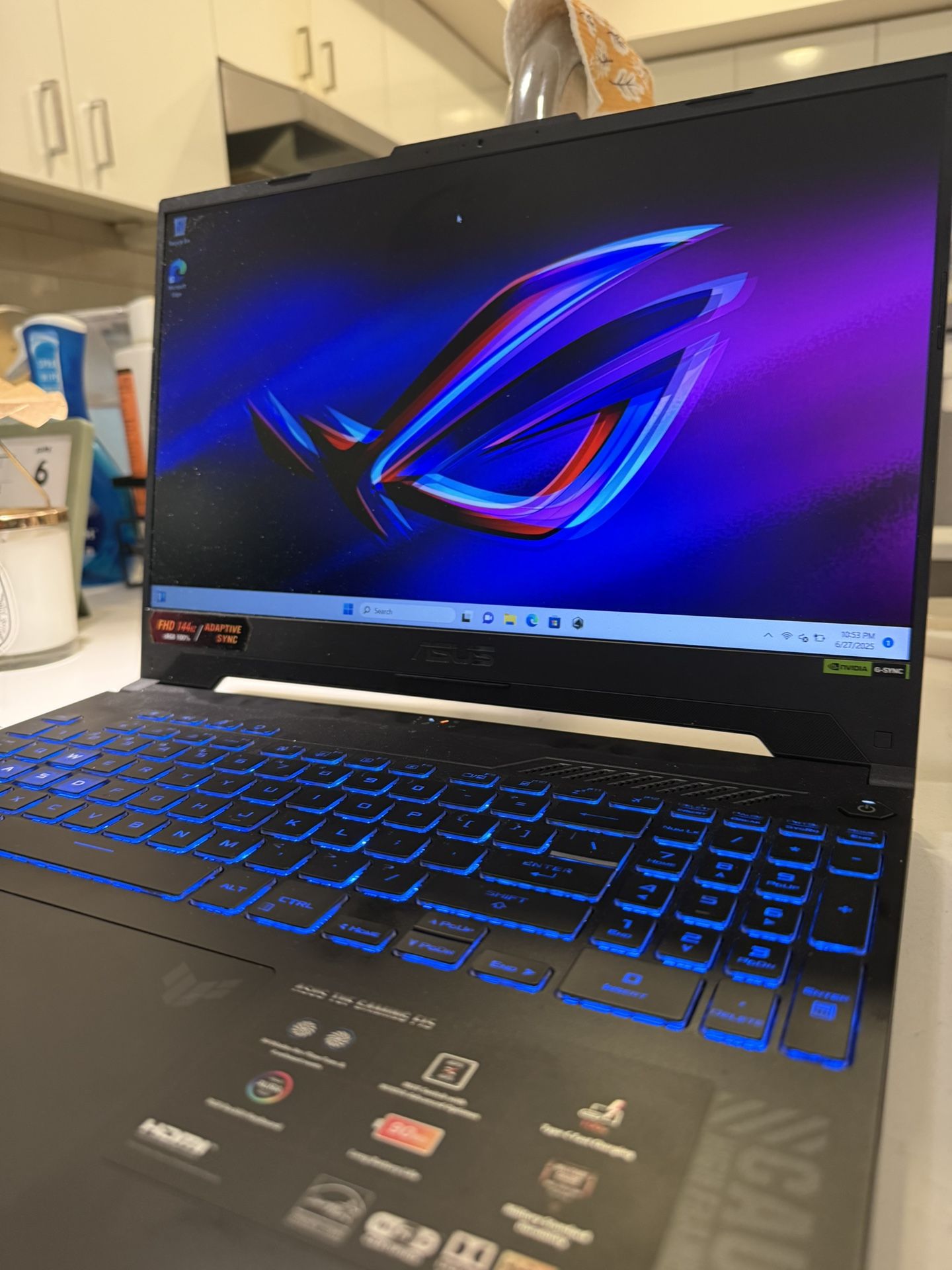 ASUS Gaming Laptop — i7-12700H / RTX 4070 / 64GB RAM / 1TB SSD