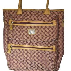 Liz Claiborne | Casa Blanca Weekender Bag | Carry-On Luggage | Pink | 13"x16"x4"