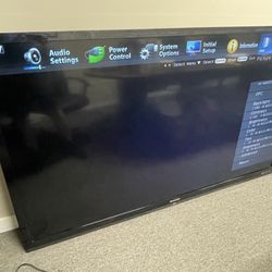 Sharp Aquos 80” LED TV + Heavy-Duty Wall Mount