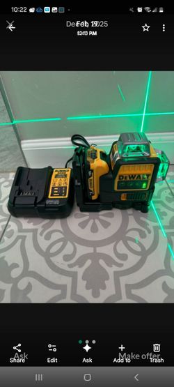 Dewalt  3 way laser level come in carry case 150.00