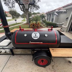New 200 Gallon Offset Smoker