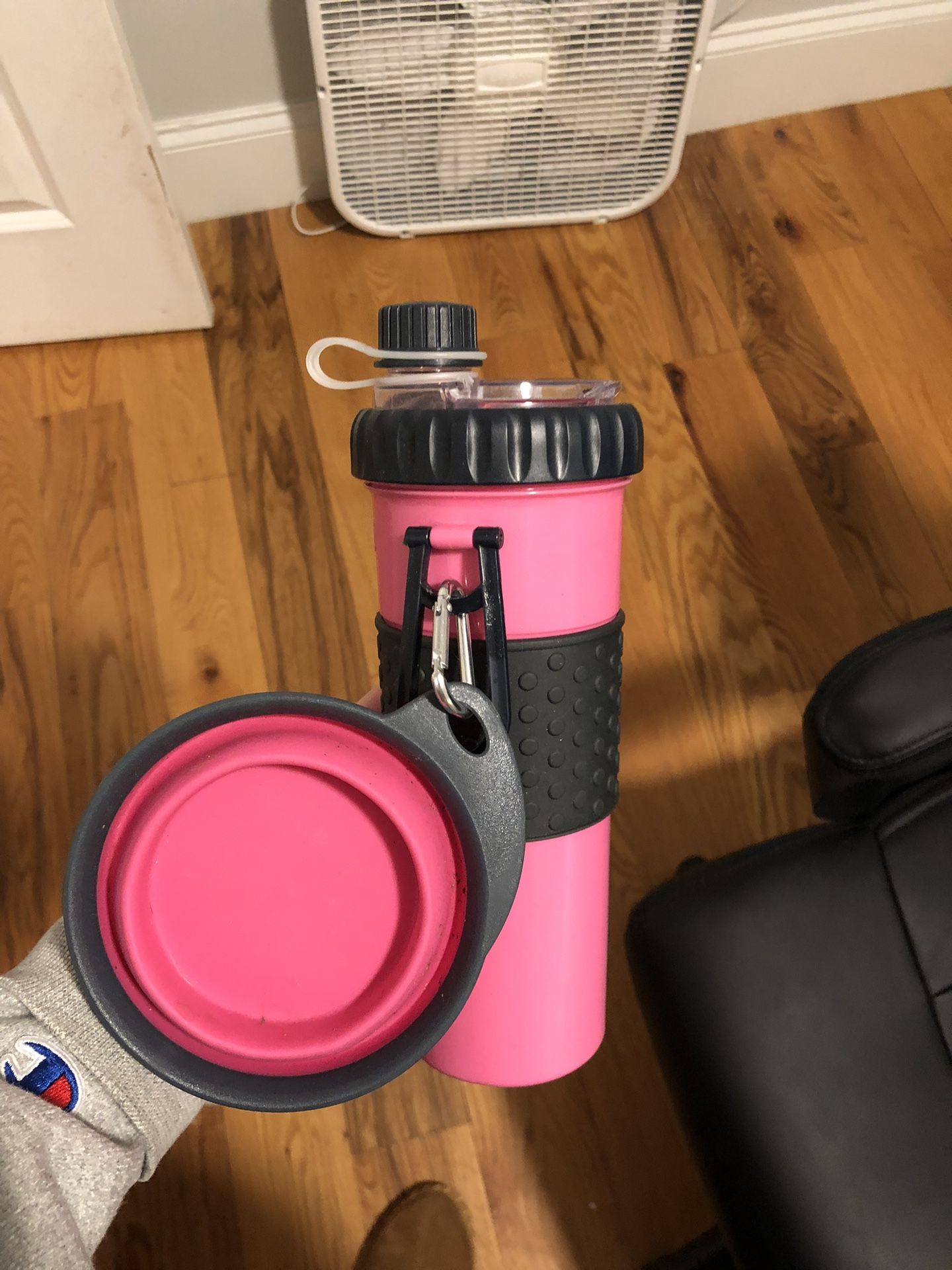 Portable Dog Bowl And Kibble Holder