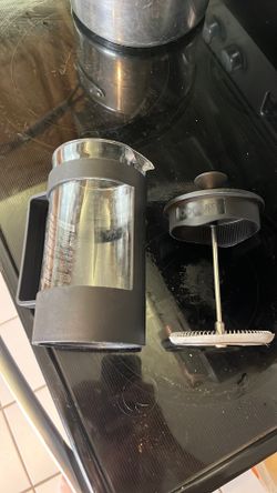 Bodum glass and steel French press