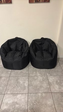 2 Big Joe Bean Bag Gaming Chairs