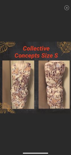 COLLECTIVE CONCEPTS DRESS SIZE S