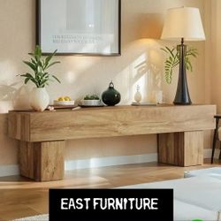 63"  TV Stand - Rustic Entertainment Center Brown