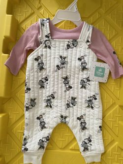 New 0/3m Minnie Mouse Outfit